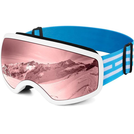 Kids Ski Goggles Snowboard Goggles for Children, Youth, Boys & Girls 3-15